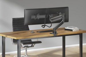 Neomounts Uchwyt biurkowy na 2 monitory 17" - 32" (DS75-450BL2) 18
