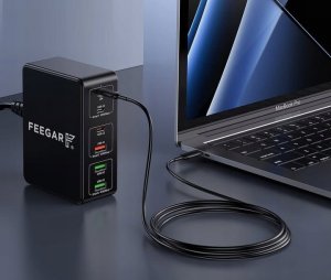 Ładowarka Feegar Tower PRO 3x USB-A 3x USB-C 5 A (5904610880258) 6