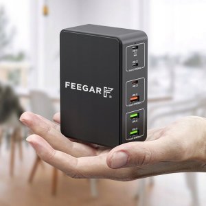Ładowarka Feegar Tower PRO 3x USB-A 3x USB-C 5 A (5904610880258) 7