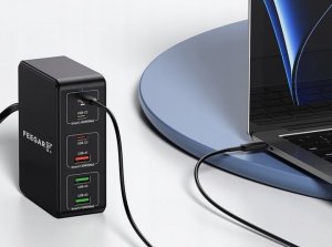 Ładowarka Feegar Tower PRO 3x USB-A 3x USB-C 5 A (5904610880258) 8