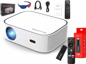 Projektor Medialove M550 Miracast + stick Android TV 2