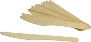 STALMAN Noże jednorazowe drewniane 12 sztuk 2