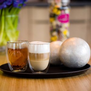 STALMAN Czajnik z gwizdkiem 2l stalowy+ Szklanki z podwójną ścianką 350 ml EzyStyle komplet 2 szt 7