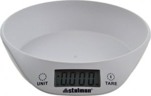 Waga kuchenna STALMAN Elektroniczna waga kuchenna z czerwoną miską 3