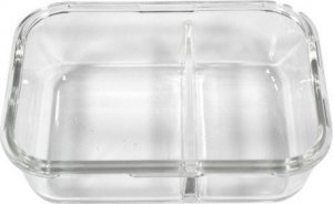 STALMAN Pojemnik Szklany na Żywność Lunch Dzielony 2