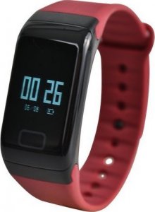 Smartband STALMAN Smartband F5-100 opaska sportowa pulsometr czerwony 1
