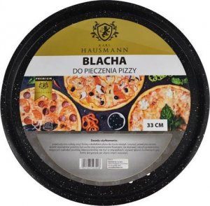 Karl Hausmann Blacha do pizzy dziurkowana Black 33 cm non stick 1