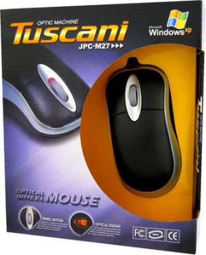 Mysz 4World Tuscani czarna 2