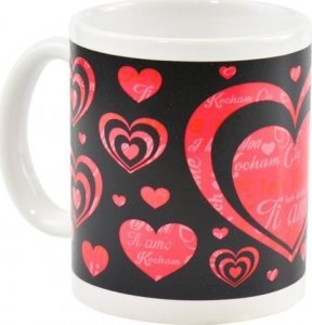 Creative Factory Kubek ceramiczny z napisem - Kocham Cię 300 ml 1