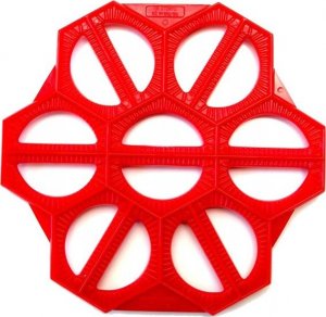 Sagad Pierożnica forma do pierogów 14 sztuk w kolorze czerwonym 1
