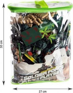 Figurka Kruzzel Baza wojskowa 300 elementów 6