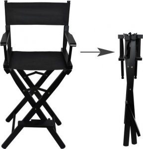 Beautylushh Krzesło do makijażu drewniane 6