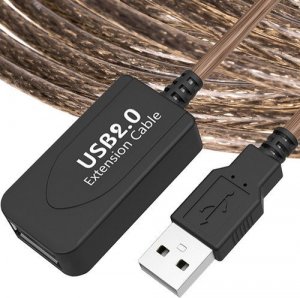 Kabel USB Iso Trade Przedłużka portu USB 10m aktywna 1