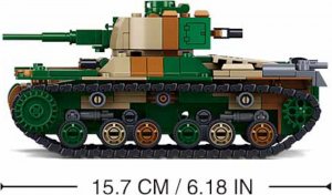 Klocki CZOŁG Typ 97 2w1op. Wojsko Armia komp. Lego 12