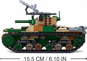 Klocki CZOŁG Typ 97 2w1op. Wojsko Armia komp. Lego 11