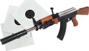 Karabin Na Kulki AK-47 KAŁASZNIKOW ASG+Pistolet+Granat 7