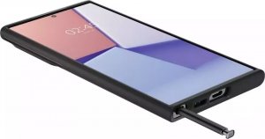 Spigen Etui do telefonu Spigen Optik Armor do Samsung Galaxy S23 Ultra Black 11