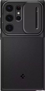 Spigen Etui do telefonu Spigen Optik Armor do Samsung Galaxy S23 Ultra Black 3