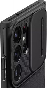 Spigen Etui do telefonu Spigen Optik Armor do Samsung Galaxy S23 Ultra Black 8