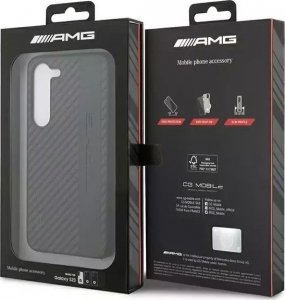 Samsung Etui AMG do Samsung Galaxy S23 HardCase Carbon Stripe&Embossed czarny 8