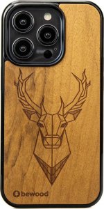 BeWood Drewniane Etui Bewood iPhone 14 Pro JELEŃ IMBUIA 1