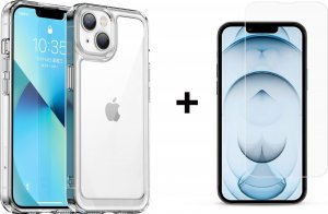 Braders Etui Braders z żelową ramką + Szkło Ochronne do iPhone 14 Plus 1