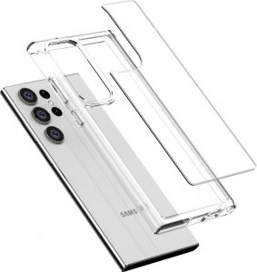Crong Crong Crystal Shield Cover - Etui Samsung Galaxy S23 Ultra (przezroczysty) 4