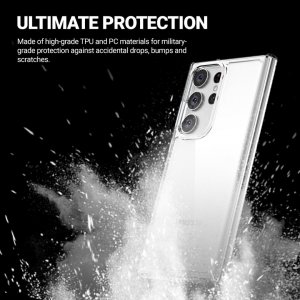 Crong Crong Crystal Shield Cover - Etui Samsung Galaxy S23 Ultra (przezroczysty) 9