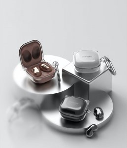 Ringke Etui na pudełko do słuchawek Samsung Galaxy Buds Live / Pro / Buds 2 Clear 8