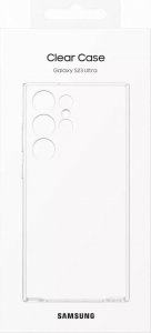 Samsung Etui na telefon Samsung Clear Cover do Samsung Galaxy S23 Ultra żelowy pokrowiec przezroczyste (EF-QS918CTEGWW) 5