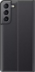 4kom.pl Etui New Sleep Case do Samsung Galaxy S23 pokrowiec z klapką podstawka czarne 2