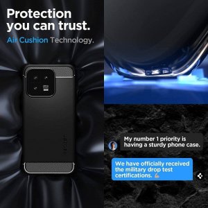 Spigen Etui Spigen Rugged Armor Xiaomi 13 Matte Black 17