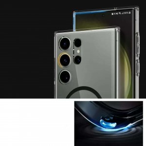 Spigen Etui ochronne Spigen Ultra Hybrid OneTap Ring MagSafe do Samsung Galaxy S23 Ultra Black 13