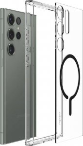 Spigen Etui ochronne Spigen Ultra Hybrid OneTap Ring MagSafe do Samsung Galaxy S23 Ultra Black 23