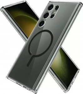Spigen Etui ochronne Spigen Ultra Hybrid OneTap Ring MagSafe do Samsung Galaxy S23 Ultra Black 33