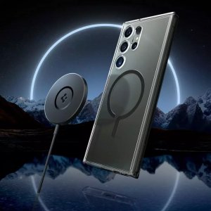Spigen Etui ochronne Spigen Ultra Hybrid OneTap Ring MagSafe do Samsung Galaxy S23 Ultra Black 39