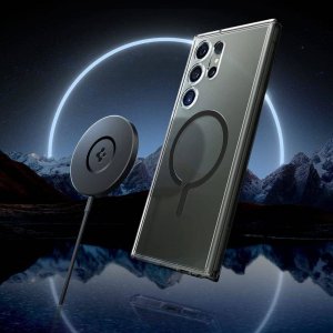 Spigen Etui ochronne Spigen Ultra Hybrid OneTap Ring MagSafe do Samsung Galaxy S23 Ultra Black 4