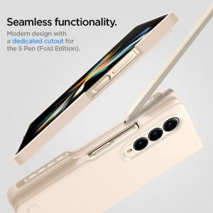 ETUI- SPIGEN THIN FIT PEN GALAXY Z FOLD 4 PEARLED IVORY 9