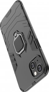 Hurtel Ring Armor etui do iPhone 14 Plus pancerny pokrowiec uchwyt magnetyczny ring czarne 7