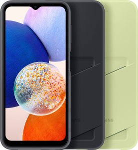 Samsung Samsung Card Slot Cover etui Samsung Galaxy A14 pokrowiec portfel na kartę limonkowe (EF-OA146TGEGWW) 5