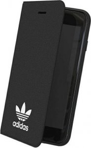 Adidas Oryginalne Etui IPHONE 6 / 6S / 7 / 8 / SE 2020 / 2022 Adidas Booklet Case New Basics (26303) czarne 2