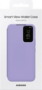 Samsung Samsung Smart View Wallet Case etui Samsung Galaxy A54 5G pokrowiec z inteligentną klapką okienkiem portfel na kartę niebieskie (EF-ZA546CVEGWW) 5