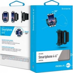 Mobilis Mobilis ARM BAND 4-6IN . pokrowiec na telefon komórkowy 15,2 cm (6") Etui na ramię Czarny 4