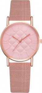 Zegarek OTIEN Zegarek damski Virlet na pasku różowy pikowany elegancki 1
