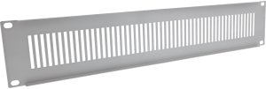 InLine InLine® 19" blind panel perforated, 1U, RAL 7035 grey 3