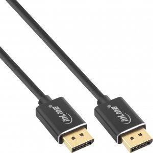 Kabel InLine DisplayPort - DisplayPort 0.5m czarny (17255S) 1