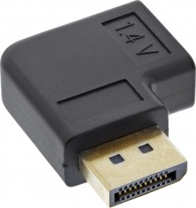 Adapter AV InLine InLine® DisplayPort Adaptor, DisplayPort male/female left angled 2