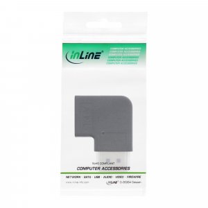 Adapter AV InLine ® DisplayPort Adaptor, DisplayPort male/female right angled 4