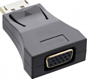 Adapter AV InLine InLine® DisplayPort Converter, DisplayPort male to VGA female, FullHD/60Hz, black/gold 1