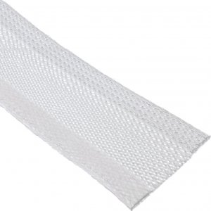 Organizer InLine InLine® Cable wrap, fabric hose with hook and loop fastener, 1m x 25mm diameter, white 1